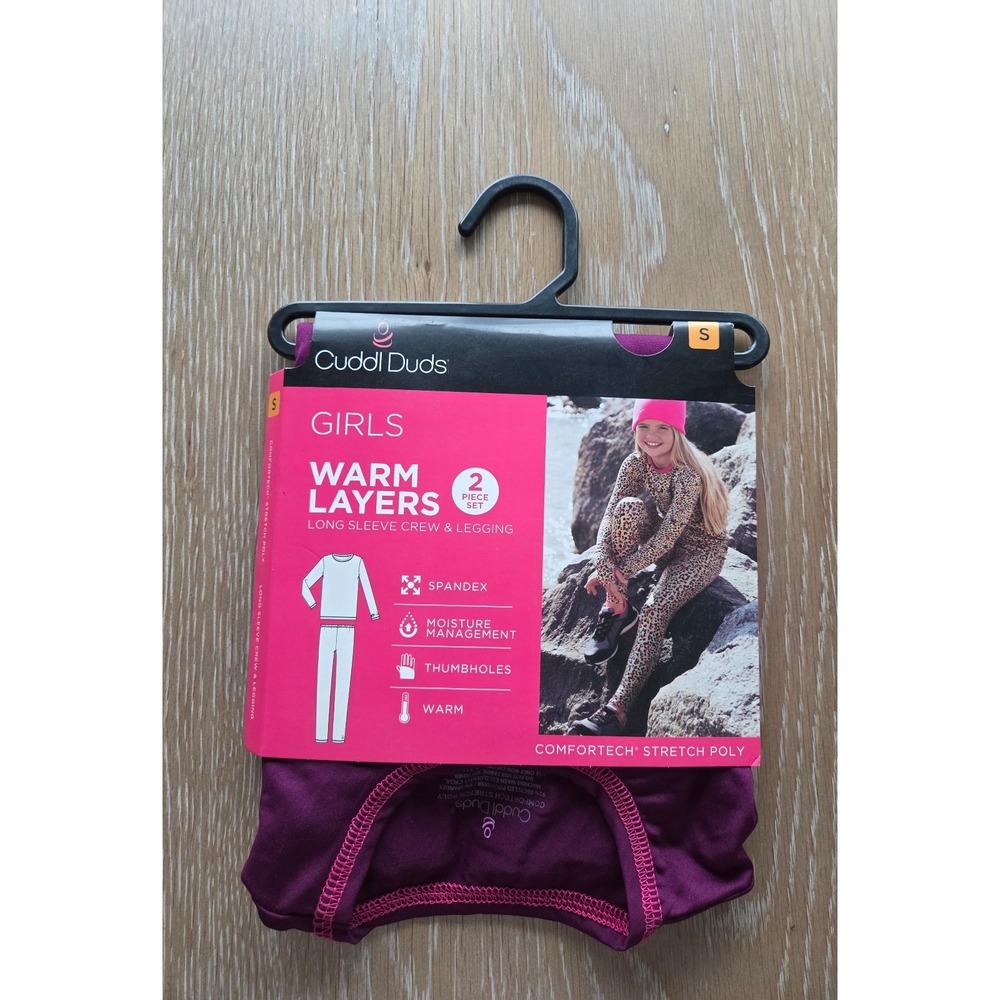 Cuddl Duds girls‎ warm layers set